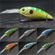 wLure Crankbait Fishing Lure 11cm 24g Wobbler Deep Diver 3-4 Meters Tight/Fast Action C914