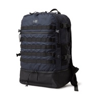 Square Logo Black Club Pack 150D Nite Backpack