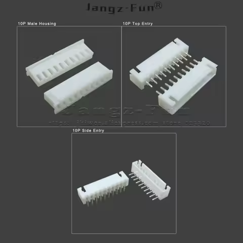 50pcs 10P JST XH 2.54 Plug 2.54mm XH2.54 10 Pin Male Female Housing Header Connectors Electric Cable