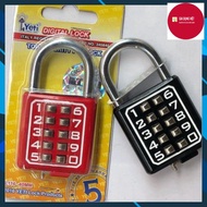 Yeti 8-Digit Digital Lock (Genuine) - Random Color