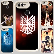 M-112 Attack on Titan White Casing for OPPO A12E A7 A1K F7 A12 A3S A5 A12s A11K F5 A5S F9 Pro