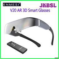 JKBSL ENMESI V20 AR แว่นตาอัฉริยะ All-In-One 3D 4K ชุดหูฟังหน้าจอโทรศัพท์ไอน้ำ/คอมพิวเตอร์ไม่ความเป็นจริงเสมือน VR เกม Metaverse SRJNY