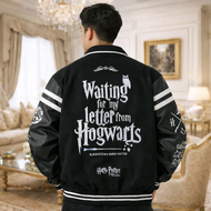 Varsity Jacket Hogwarts Monochrome 2026