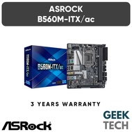 ASROCK B560M-ITX/ac Mini-ITX Motherboard - Support 10th & 11th Gen Intel LGA1200 / Asrock BFB Techno