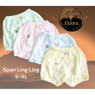 Ling Ling baby pencil shorts, contents 6 pcs, mix 4 colors