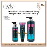 Mielle Professional Seaweed Scalp Cleansing Hair Shampoo / Mask / Tonic