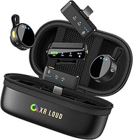 ContentHero Magnetic Wireless Lavalier Microphone Long Range for iphone/Android/DSLR Camera/PC 1-Cli