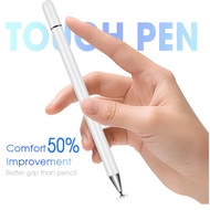Capacitive Stylus Pen For iPad Air 5 Air 4 3 2 1 Pro 11 2021 2020 2018 10.5 9.7 Pro 12.9 10.2 9th 8th 7th Mini 6 5 4 3 2 1 Disc Tip Magnetic Cap Touch Screen Stylus Pencil