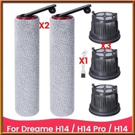 [chasoedivine.sg] Roller Brush Hepa Filter for Dreame H14 / H14 Pro / H14 Dual Wet and Dry Vacuum Cl