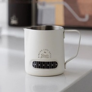 Huanxinxin Store 400Ml Milk Frothing Pitcher With Temperature Display Stainless Steel Milk Jug For L