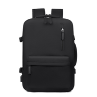 XHDATA 35-55L กระเป๋าเป้เดินทาง ขยายได้ 17นิ้ว กันน้ำ หลายฟังก์ชัน กันขโมย ช่องชาร์จUSB ครบจบที่กระเ