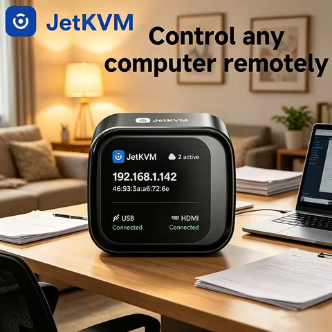 JetKVM IP-KVM /JetKVM TF Open Source Remote Management Desktop Control Device Supports Mac/Windows/L