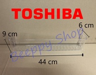 ชั้นวางของข้างประตูตู้เย็น ชั้นวางขวดล่างสุด Toshiba รุ่น GR-B22KP ของแท้