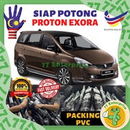 PROTON EXORA Tinted UV 4 Pintu Siap Potong / Proton Exora Tinted UV 4 Door Precut / Tinted Kereta / 