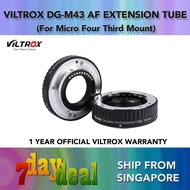 Viltrox DG-M43 Autofocus Extension Tube Set for Micro Four Thirds Lens Mount (DG M43 AF Macro)