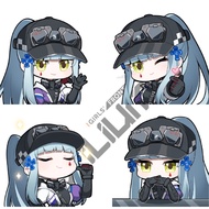 Keychain Girls Frontline 2 Exilium - GFL2 Exilium - Klukai - HK416