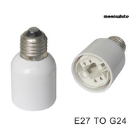 【RX】E27 to G24 LED Light Screw Bulb Socket Base Lamp Cap Holder Adapter Converter