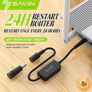 BAVIN PC811 WIFI Router Cable Adapter Booster Modem Wifi Converter 5V to 12V