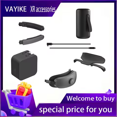 HTC VIVE XR Elite Kit Accessories Face pad / Temple pad (a set of 3 pairs) / Rear battery / USB PD p