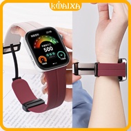 Magnetic Rubber Silicone Strap for Huawei Watch Fit 5/5 Pro/4/4 Pro/3 Sport Band Wristband for Smart