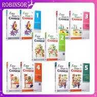 Chinese English Language Workbook and Textbook: Easy Steps to Chinese (volume 1/2/3/4/5/6) Foreigner