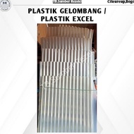 Plastik Gelombang / Asbes Transparan / Bening