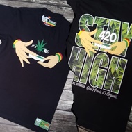 Smile Fighter t-shirt 420 Stay High t-shirt Javamaika ApparelOriginal