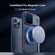 [SG] iPhone 14 / Pro / Max / Plus / 6.7 / 6.1 / + - Magnetic Camshied Pro Case - Full Coverage Casin