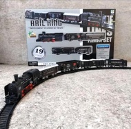 MAINAN ANAK COWOK RAIL KING LARGE rail king 19pc