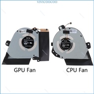 VIVI Laptop Cooling Fan for ROG Zephyrus G15 GA502IU 5V 0 5A 4pin 4wire Cooler