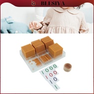 [Blesiya] Math Beads Decimal System Montessori Set Educational Learning Toys for Kids Math Teaching 