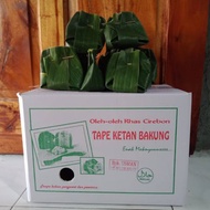 [ TERLARIS ] TAPE BERAS KETAN BAKUNG HIJAU WADAH KARDUS ISI 25, 30, 35, 40 BUNGKUS TAPE ENAK MANIS A