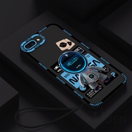 Casing iphone 6 6s 7 8 plus Mechanical Nasa Astronaut Universe Space Couples Shockproof Phone Case Soft TPU Cover