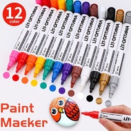 Paint Marker Oily Waterproof Touch-Up Paint Marker diy Painting WJ545