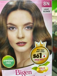 Thuốc Nhuộm tóc bạc BIGEN Silk Touch (hoyu japan) PHỦ BẠC