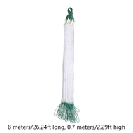 【Trending】 8/15/20/30/40m Fishing Net Hand Cast Fish Mesh Trap Outdoor Single Fishing Net Monofilame