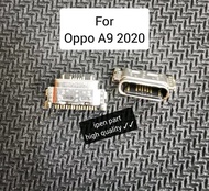 Isi 5 Pcs Konektor Cas Aja Oppo A9 2020 Connector Charger Port Usb Ces Only