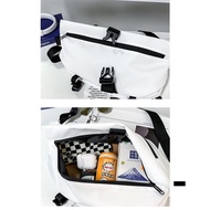 Ulzzang Korean Fashion Nylon Big Capacity Men Chest Pack Sling Bag Crossbody Bag for Men