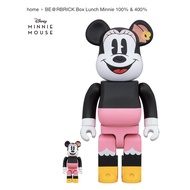 Be@rbrick 400%100% Box Lunch Minnie
