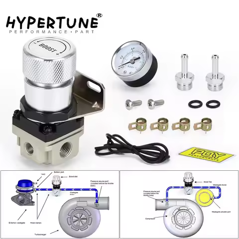 T2 UNIVERSAL ADJUSTABLE MANUAL GAUGE TURBO BOOST CONTROLLER 1-150 PSI SR20DET SR HT5811