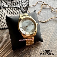 [Original] Balmer 8147G GP-1 Sapphire Men's Watch with Champagne Dial Gold Stainless Steel | Official Warranty