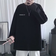 GWIT เสื้อยืดแขนยาวผู้ชาย เสื้อยืดแขนสั้นผู้ชาย แฟชั่นหลวมตาข่ายสีแดงครึ่งแขน เสื้อลำลอง  เสื้อยืดผู