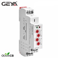 GEYA GRT8-2T Double Delay on Timer Relay AC/DC12V-240V DPDT Relay Din Rail Type Time Delay Relay
