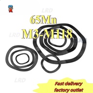 65MN Manganese Steel Wave Washer, Spring Elastic Bearing Wave Washer, Wave Wave Washer, Black Wave W