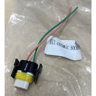 H11-SOCKET H11 BULB SOCKET (CERAMIC) (KERETA H11 BULB SOCKET)