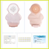 ✓ ﹊ ➳ 10pcs Kids Colostomy Bag Drainable one-single System Ostomy Bag for Baby Use Disposable Child