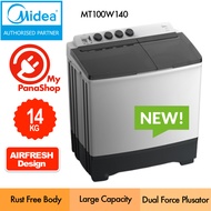 Midea Semi Auto Washing Machine Twin Tub Washer Mesin Basuh ( 6kg - 14kg ) MSW Series