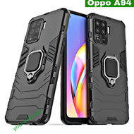Ốp lưng Oppo A94 Iron Man Iring chống sốc giá đỡ phim cao cấp