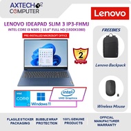 Lenovo IdeaPad Slim 3 15IAN8 82XB00FHMJ 15.6'' FHD Laptop Abyss Blue ( i3-N305, 8GB, 512GB SSD, Inte