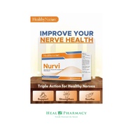 Healthynation Nurvi 30s Alpha Lipoic Acid, Thiamine HCL , Pyridoxine HCL, Methylcobalamin